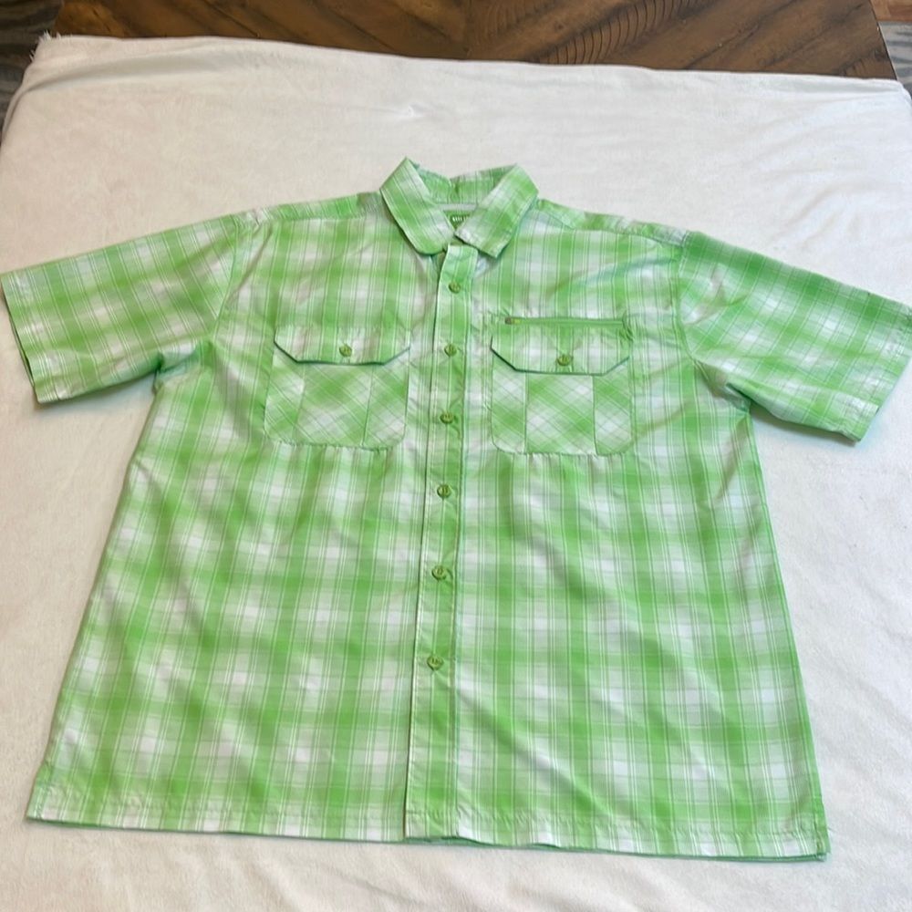 Mens Reel Legends Button Down Shirt Medium